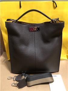 極美品 フェンデイFENDI PEEKABOO X-LITE Peekaboo X-Lite Small Leather Brown | Fendi
