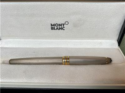 Montblanc Meisterstuck Sterling Silver Barley Fountain 144 Pen