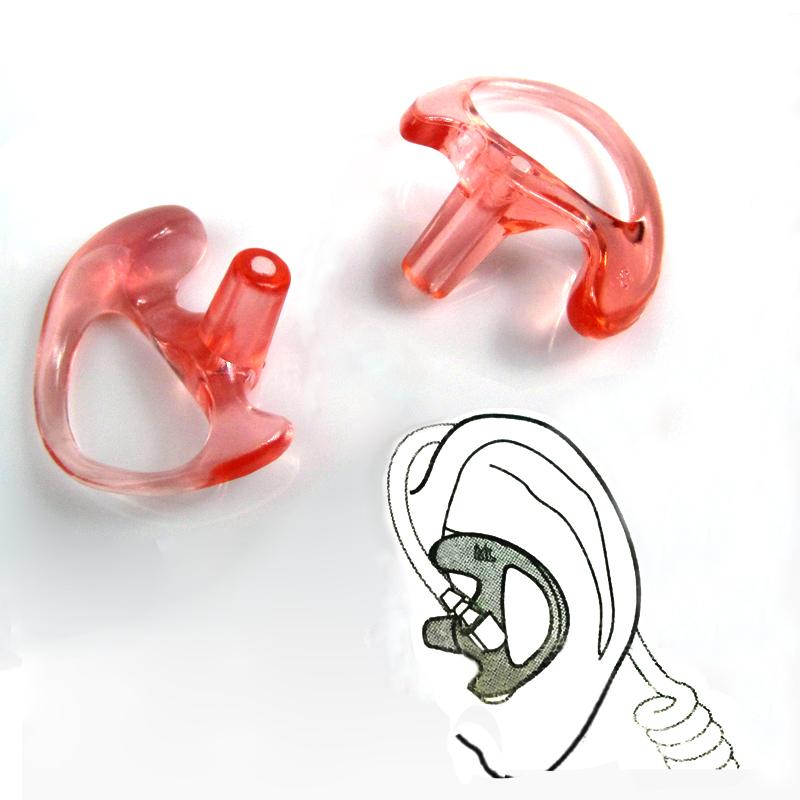 Soft Ear Bud Plug Mold Aid Tips for Acoustic Tube Earpiece Headset