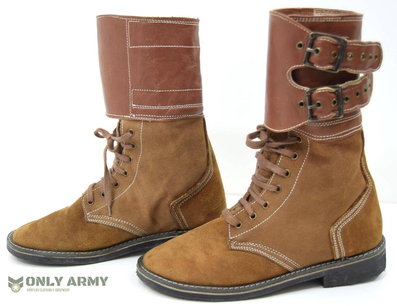 double buckle combat boots