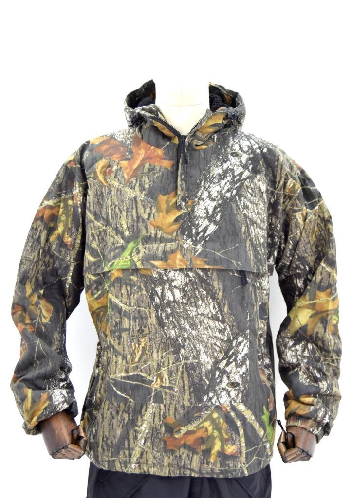 Mossy Oak Real Tree Camo Fur Lined Winter Anorak Smock Buffalo Top ...