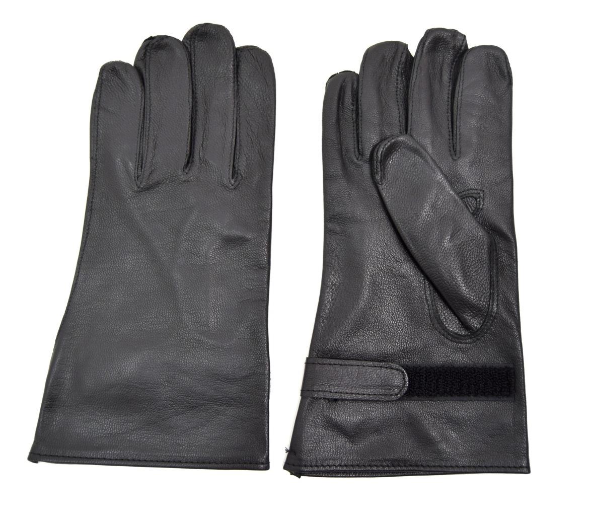 NATO Issue Black Leather Gloves New Original Army Military Surplus Thin Glove eBay
