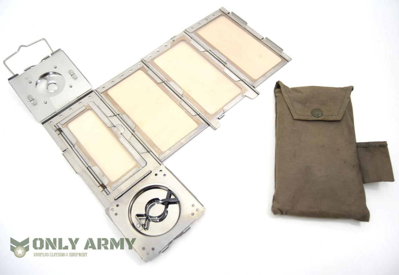 Swiss Army Issue Candle Lantern RARE Folding Portable Military Lantern