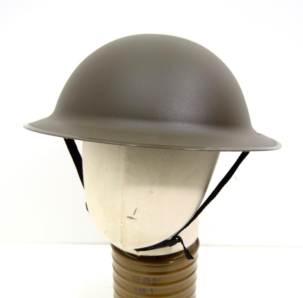 Repro British Army WW2 Plastic Helmet Tommy Doughboy Brodie Style WWII ...