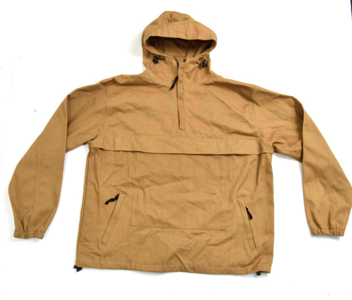 Army Military Canvas Anorak Tan Desert Bushcraft Smock Mountain