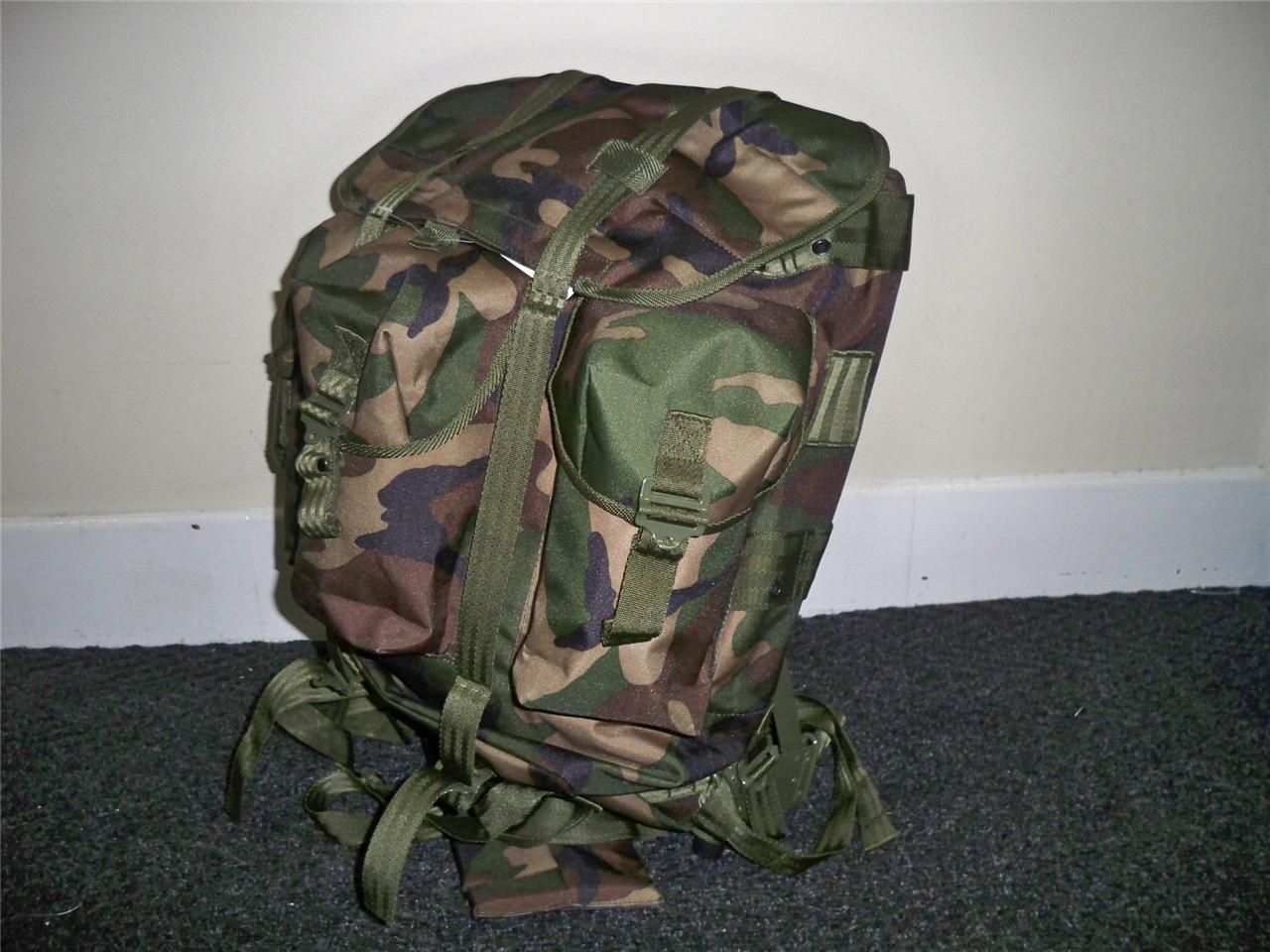 US Alice Pack With Frame Rucksack Backpack Bag Army Military Camouflage ...