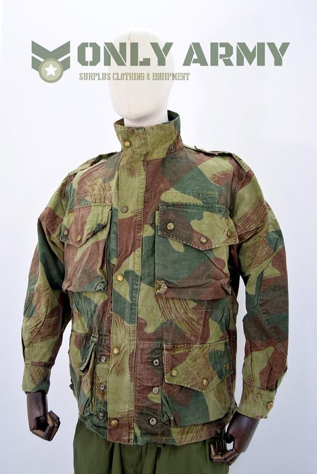 1950s Belgian Army Para Trooper Congo Jacket Smock Denison Cut