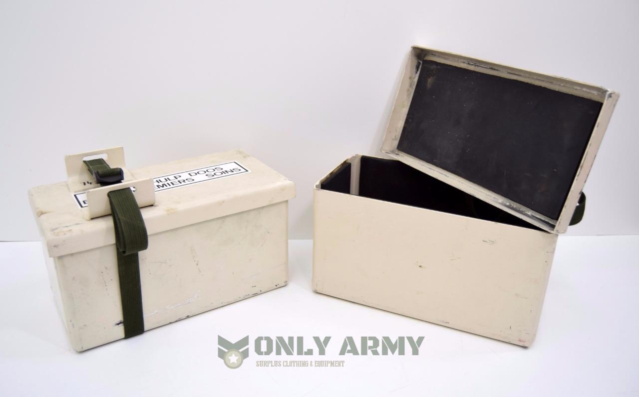 Military Issue Battery Storage Box Foam Padded With Strap NATO Army