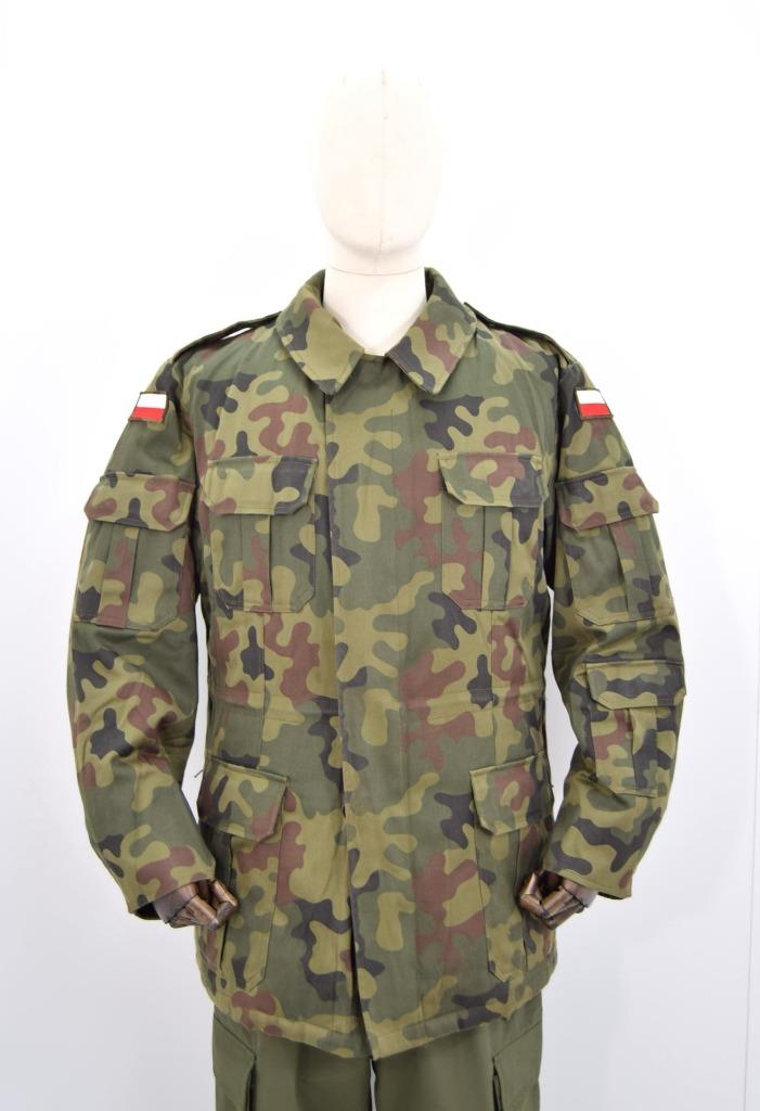 Polish Army Woodland Parka Jacket Camouflage Winter Military Camo Coat ...