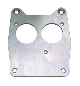Trans-Dapt Throttle Body Adapter SBC TBI to Spread Bore 4-Barrel Rear Mount