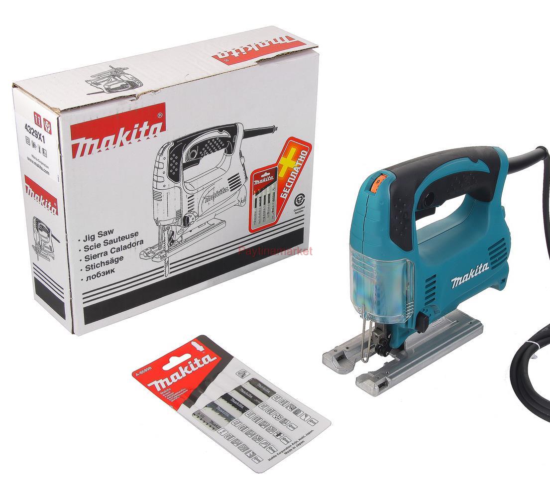 Makita 4329x1 Powerful 450w Orbital Action VariableSpeed Corded Jig