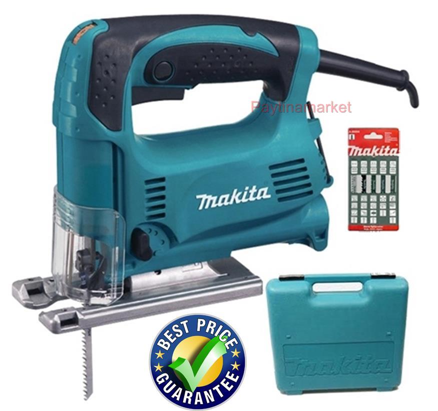 Makita 4329kx1 Jig saw Heavy Work 450W 220v + Gift set of saw blades