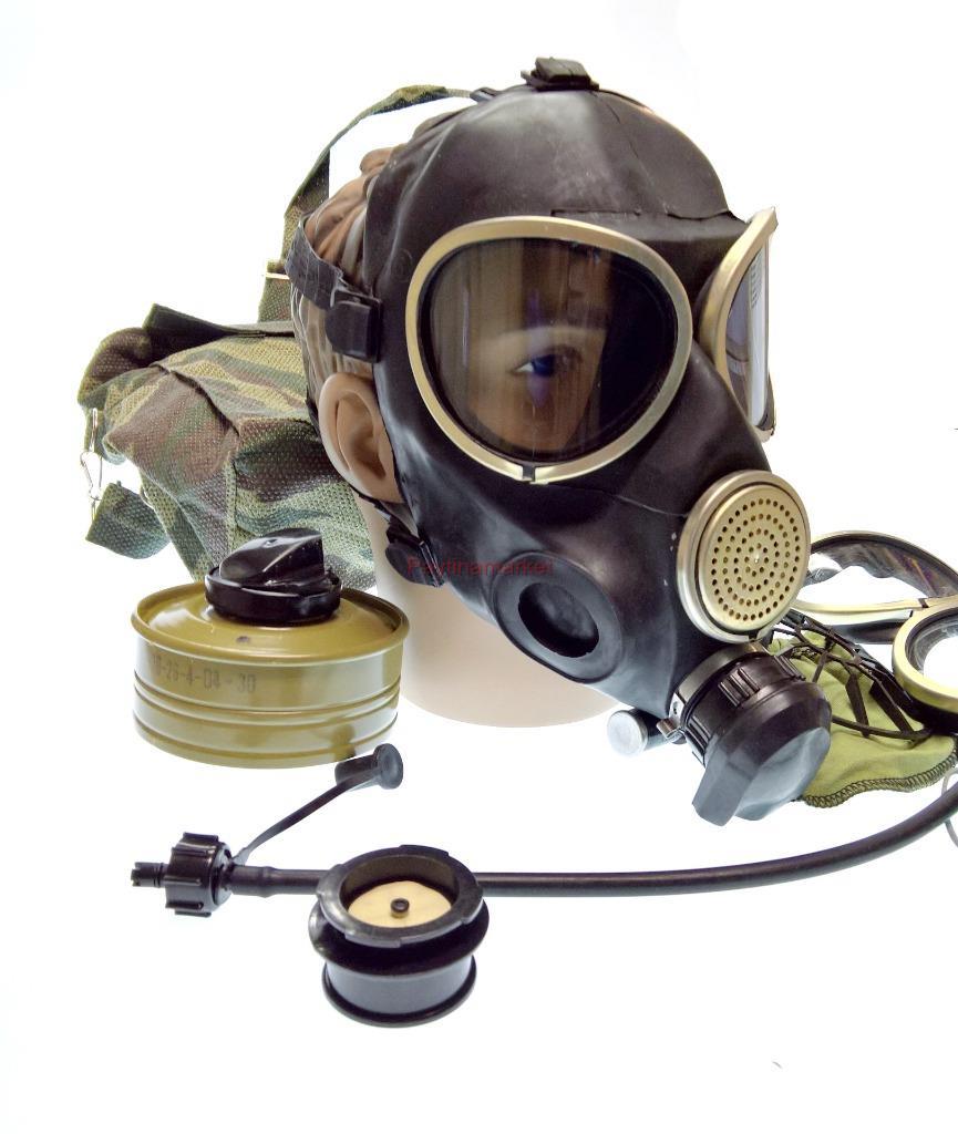 Russian Army Military Soldier GAS MASK PMK-3 Mask Filter Bag Size-3 Uniform | eBay