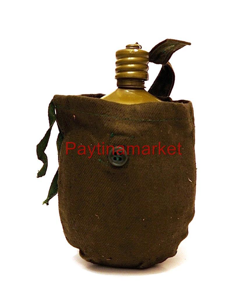 Soviet USSR Russian Army Bottle Flask Water Military Soldier Canteen Jar Hunter