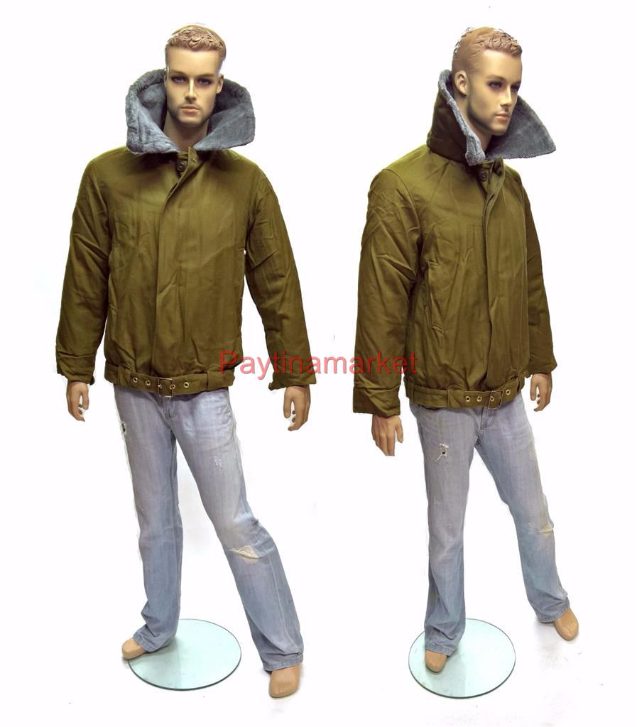 Authentic Military Russian Army Soldier Soviet Winter Tank Jacket Ussr Uniform Ebay