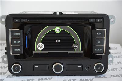Skoda Amundsen+ RNS 315 RNS315 Bluetooth Navigation System Sat Nav GPS