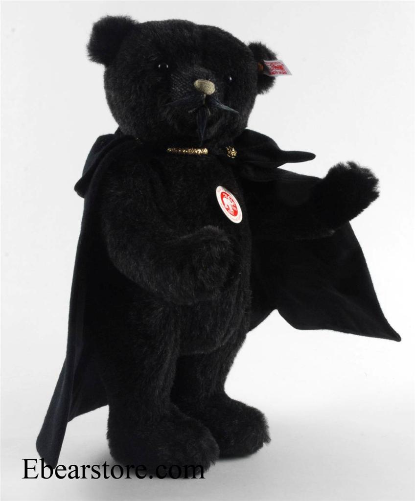 steiff black teddy bear