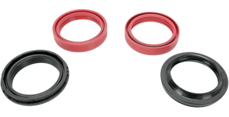 メンテナンス FUKA Moose Racing Fork Oil & Dust Seal Kit for Yamaha 1991-95