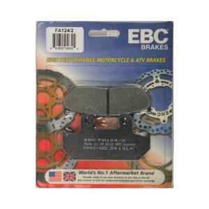 EBC Organic Brake Pads Set – Front For 1988-2000 Honda GL1500 Goldwing – FA124/2x2