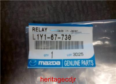 2007 2012 Cx 9 Blower Motor Relay Oem New