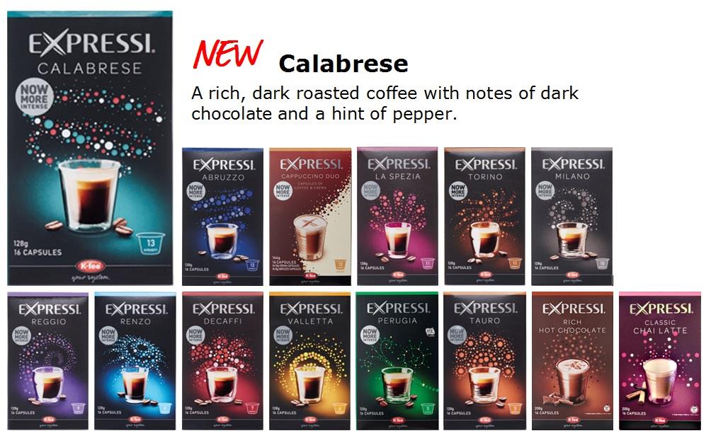 5 BOX (80) You Choose Expressi Kfee Automatic Coffee Machine Pods