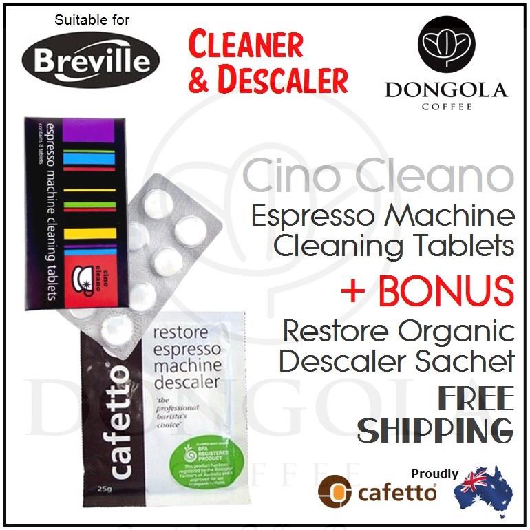 BREVILLE BEC250 Espresso Coffee Machine Cleaning Tablets ...