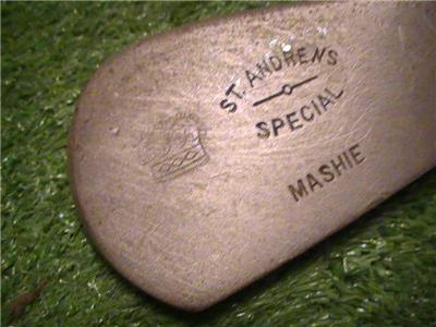 Clubmakers Of St. Andrews Scotland Hand Made Putter Old