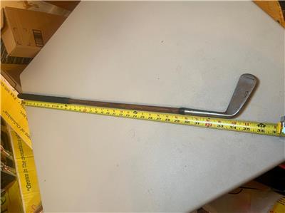 Putter Ancien Tom Stewart - Tige En Bois De Caryer - Fabriqué à St Andrew's Scotland - Vintage Right-Handed