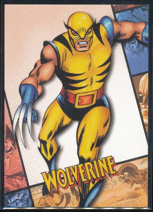 wolverine trading cards