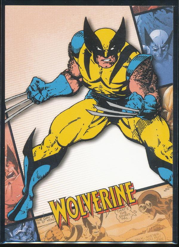 wolverine trading cards