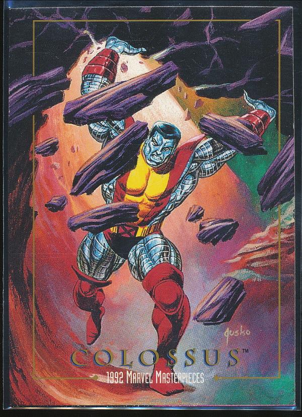1992 Marvel Masterpieces Trading Card 14 Colossus eBay