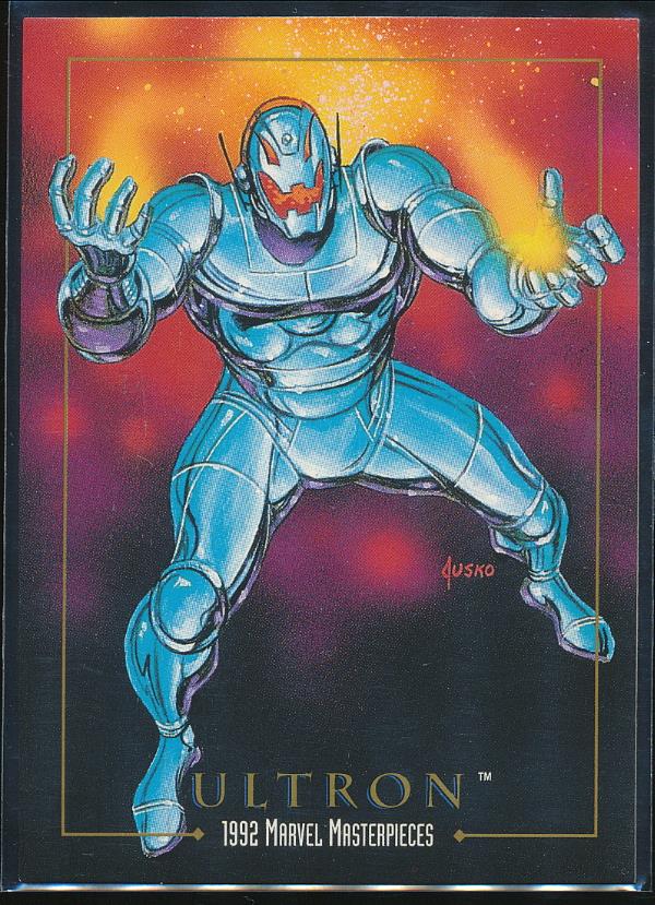 1992 Marvel Masterpieces Trading Card 98 Ultron eBay