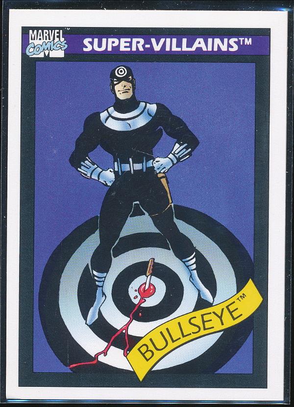 1990 Marvel Universe Series 1 Trading Card 64 Bullseye eBay