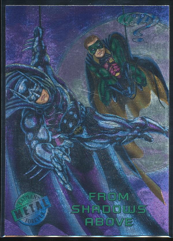 1995 Batman Forever Metal Trading Card 78 From Shadows Above EBay