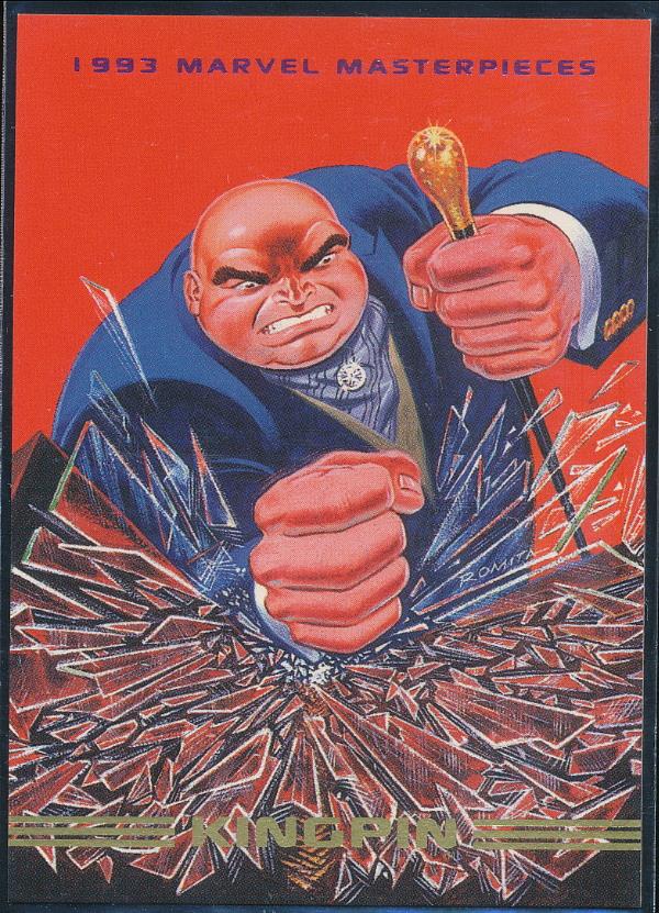 1993 Marvel Masterpieces Trading Card 56 Kingpin eBay