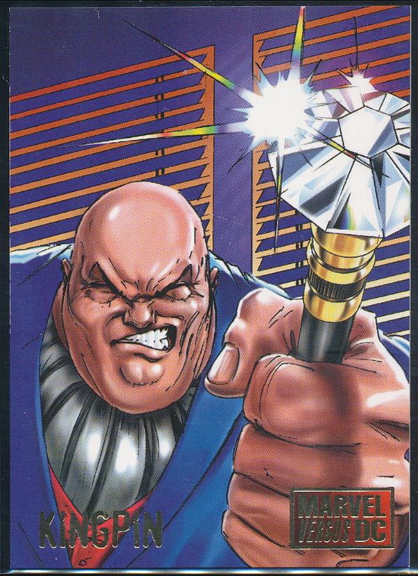 1995 DC Versus Marvel Trading Card 35 Kingpin eBay