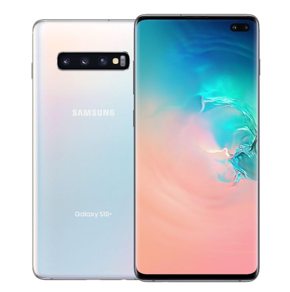 Samsung Galaxy S10 Plus 128gb Prism White Unlocked Sm G975u Excellent Reliant Cellular