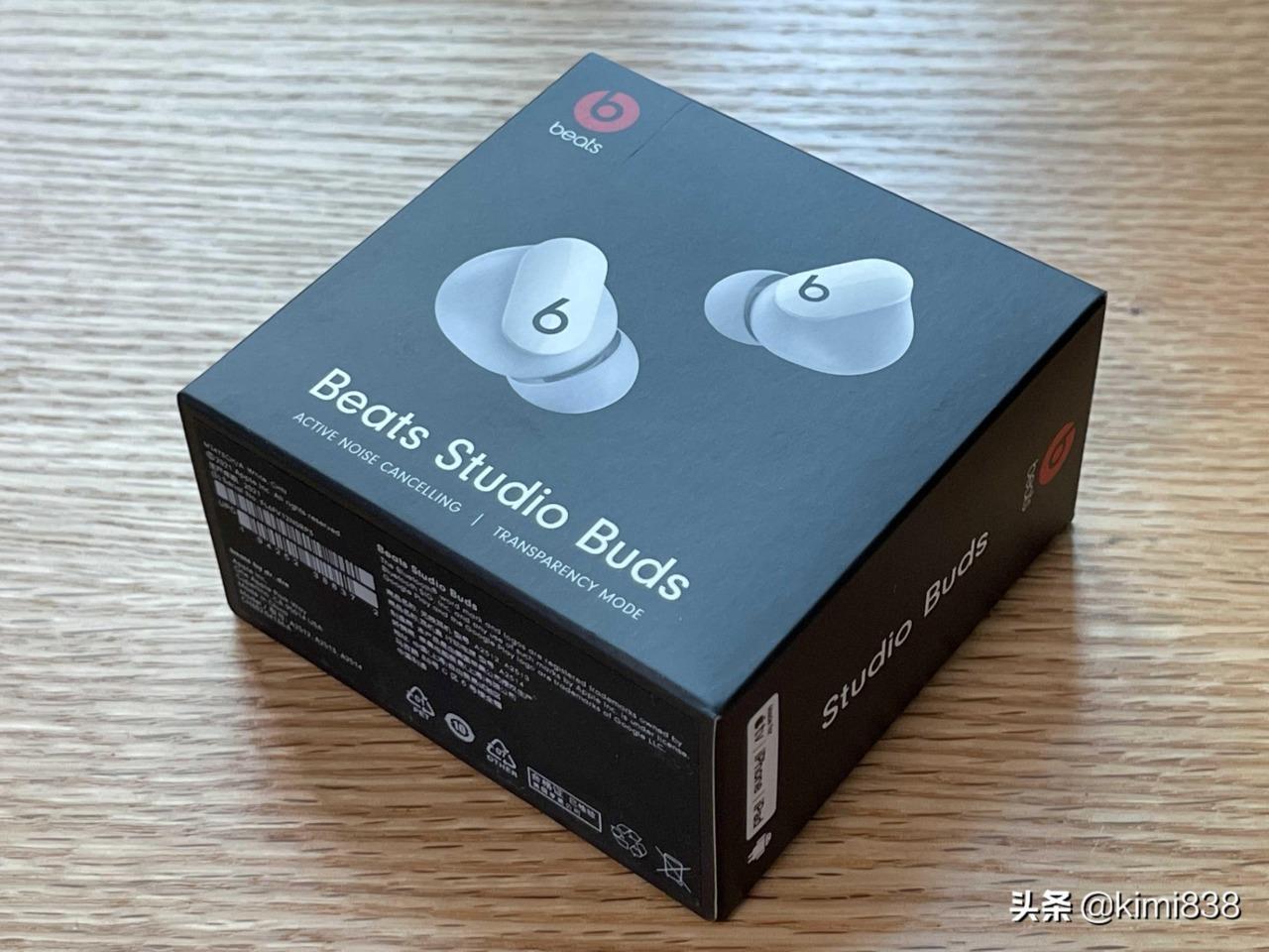 Beats by Dr. Dre Studio Buds Wireless Earbuds - White (‎MJ4X3LL/A