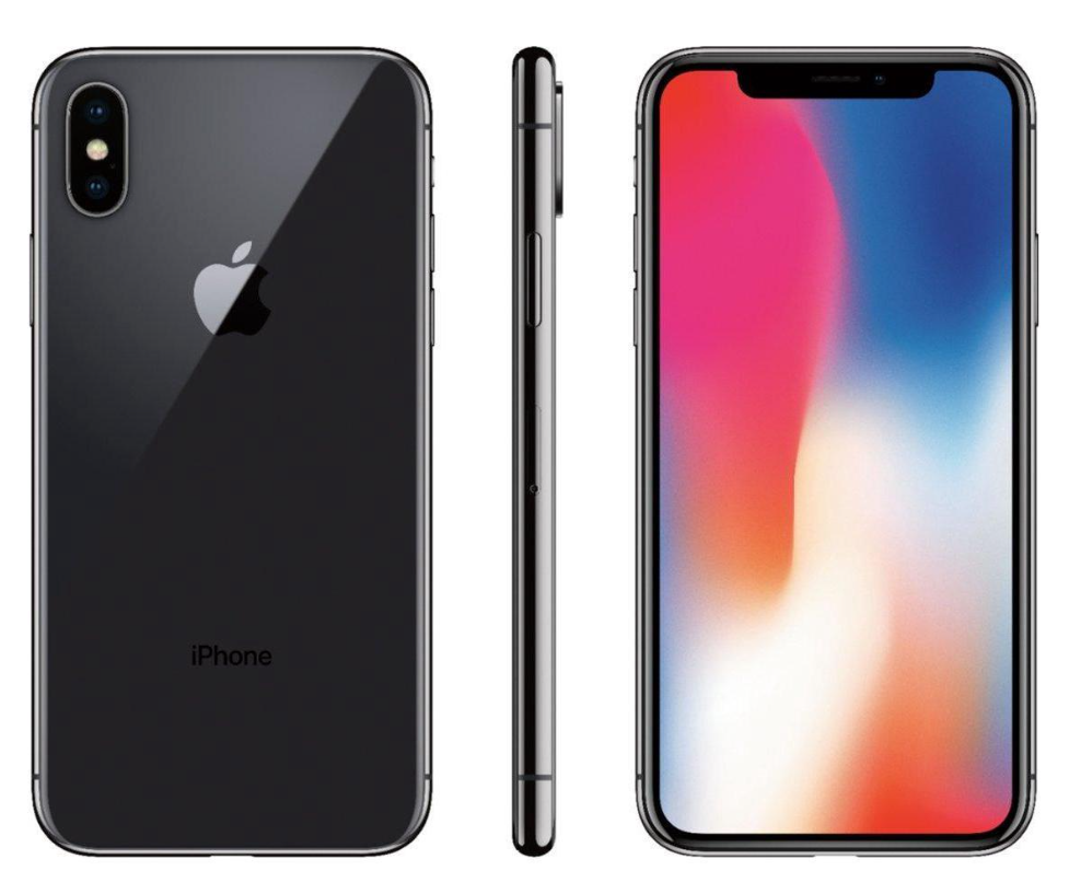 Apple iPhone X - 64GB - (Unlocked) Gray *Open Box, Near Flawless