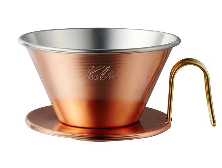 Kalita Wave Coffee Dripper Tsubame 155 185 Copper WDC-155 WDC-185
