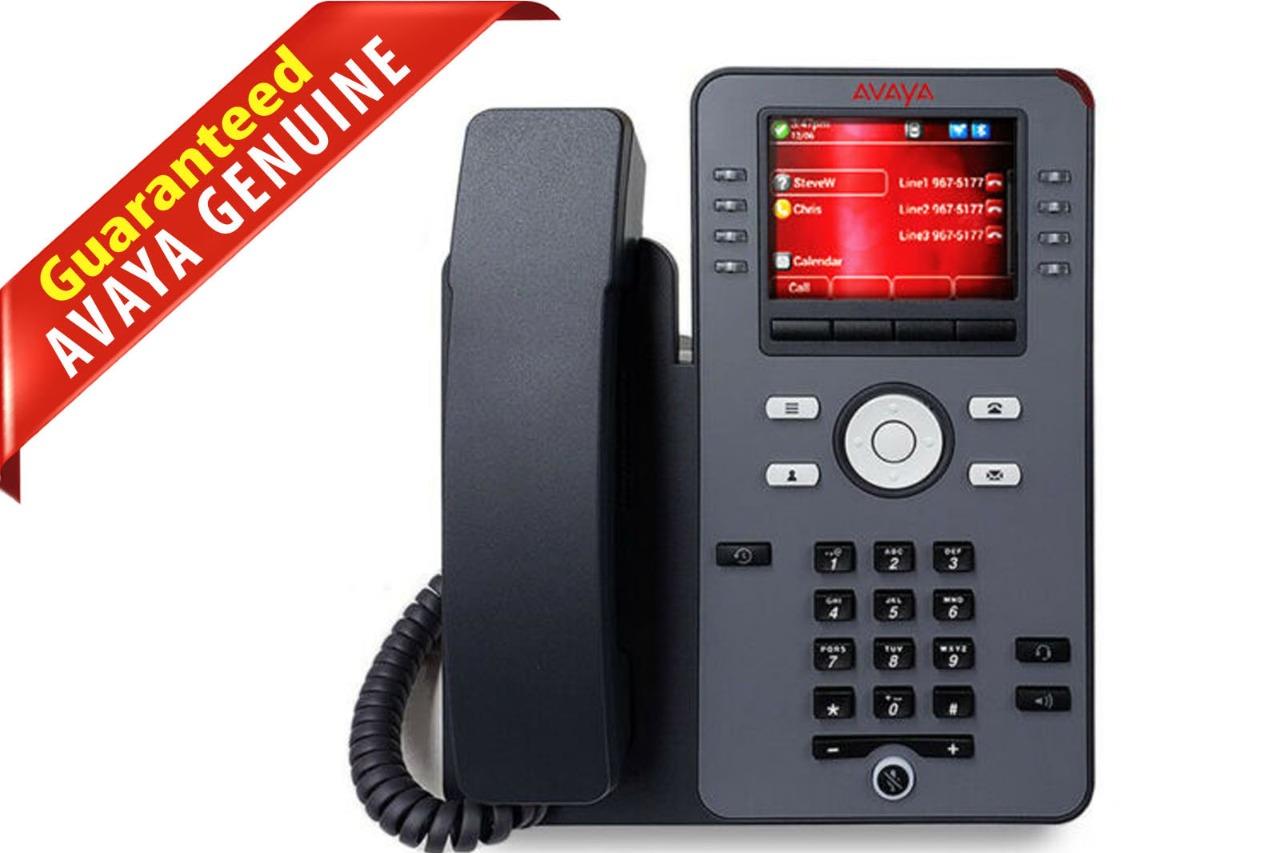 Avaya J179 VoIP Phone - Renewed 24-Key Gigabit Desk Phone With Color Display & Self-Labeling