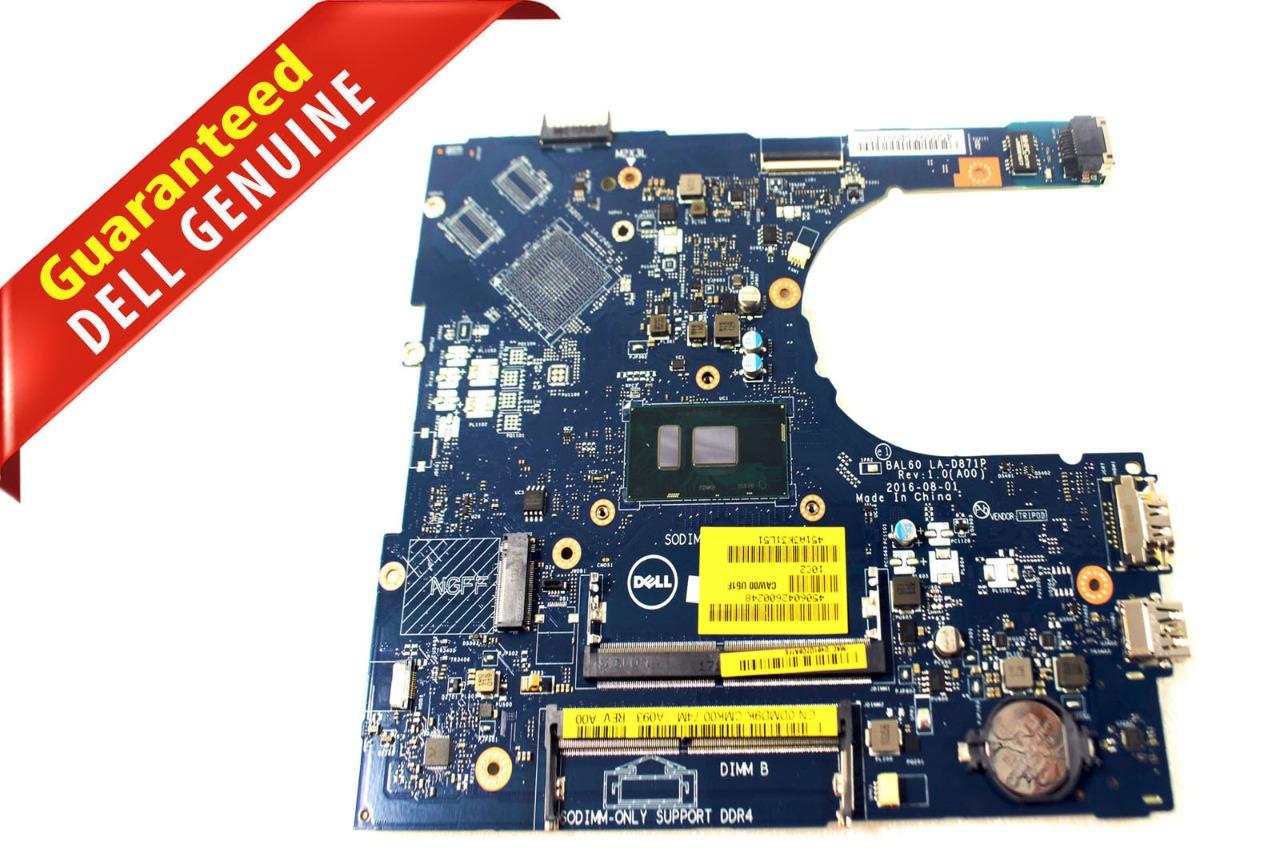 Dell Inspiron 15 5566 Intel Core I3-7100U 2.4GHz CPU Laptop Motherboard