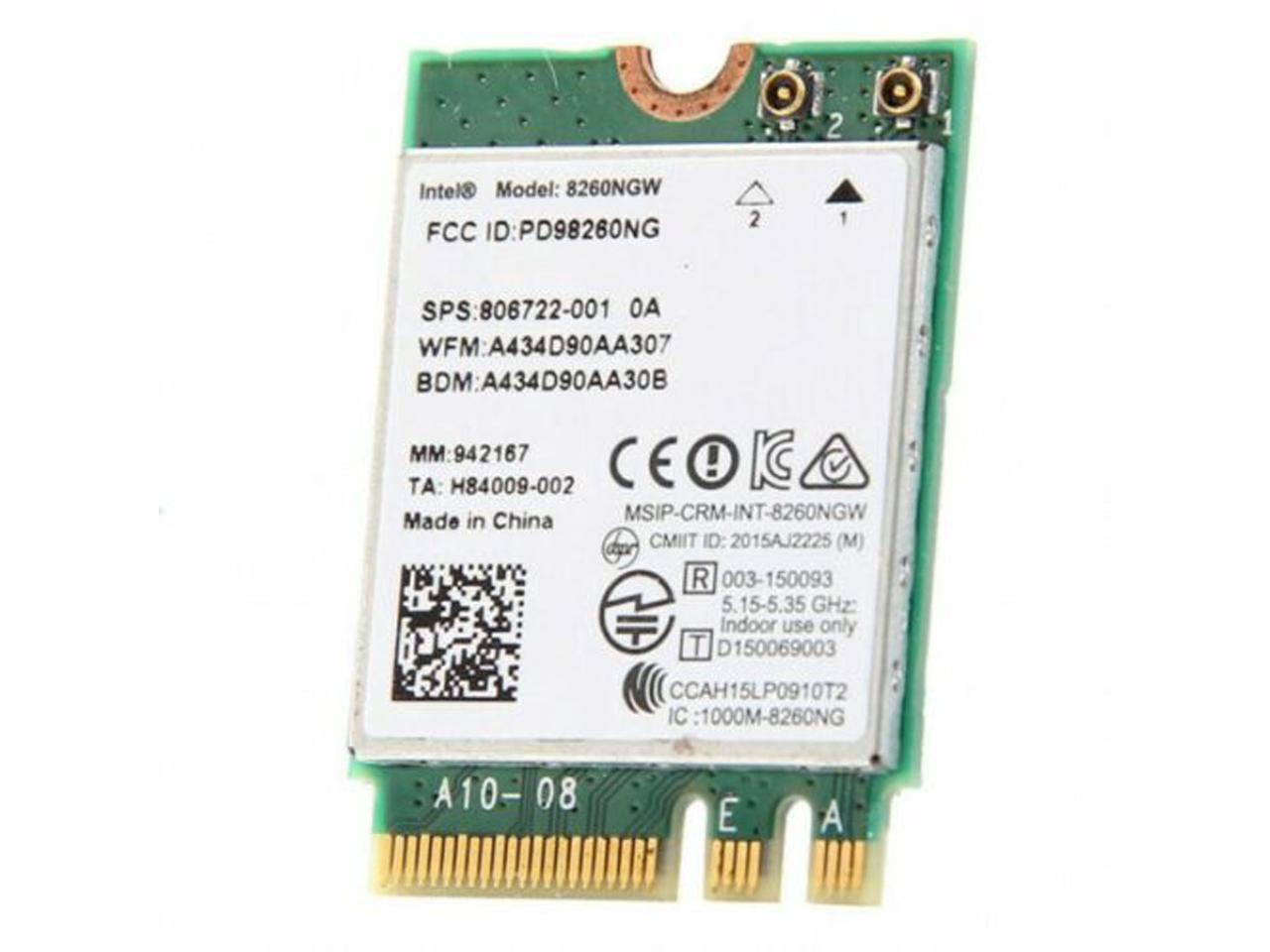 Genuine HP EliteBook 840 G3 Wireless WiFi Bluetooth Card 8260NGW 806722
