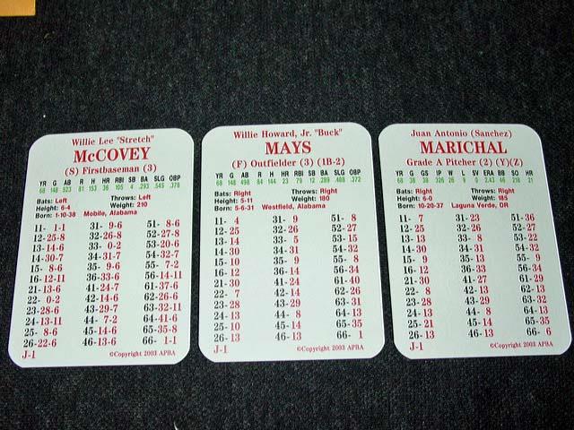 1968 APBA Baseball Season Cards : 20 Man Teams (2003 Re-Print) Tigers & Cards - Picture 3 of 7