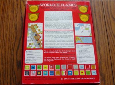 ADG : (UNP) WORLD IN FLAMES (5th Edition) + (4) Exp. (Africa