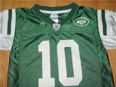 Reebok NFL Equipment NEW YORK JETS Chad Pennington #10 Jersey