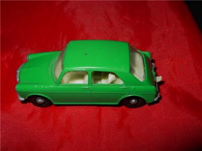 Vintage LESNEY Matchbox : M.G. MG 1100 #64 - England - Green 1966