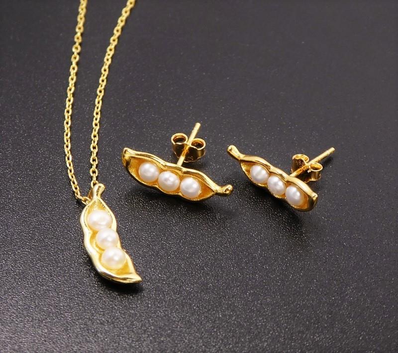 Pea pod pendant online