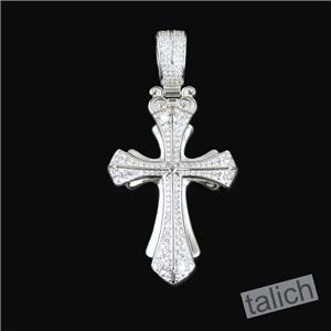 ネックレス・ペンダント TATIANA Silver 925 Clear Cross Pendant NecklaceNZ1145 ネックレス・ペンダント TATIANA Silver 925 Clear Cross