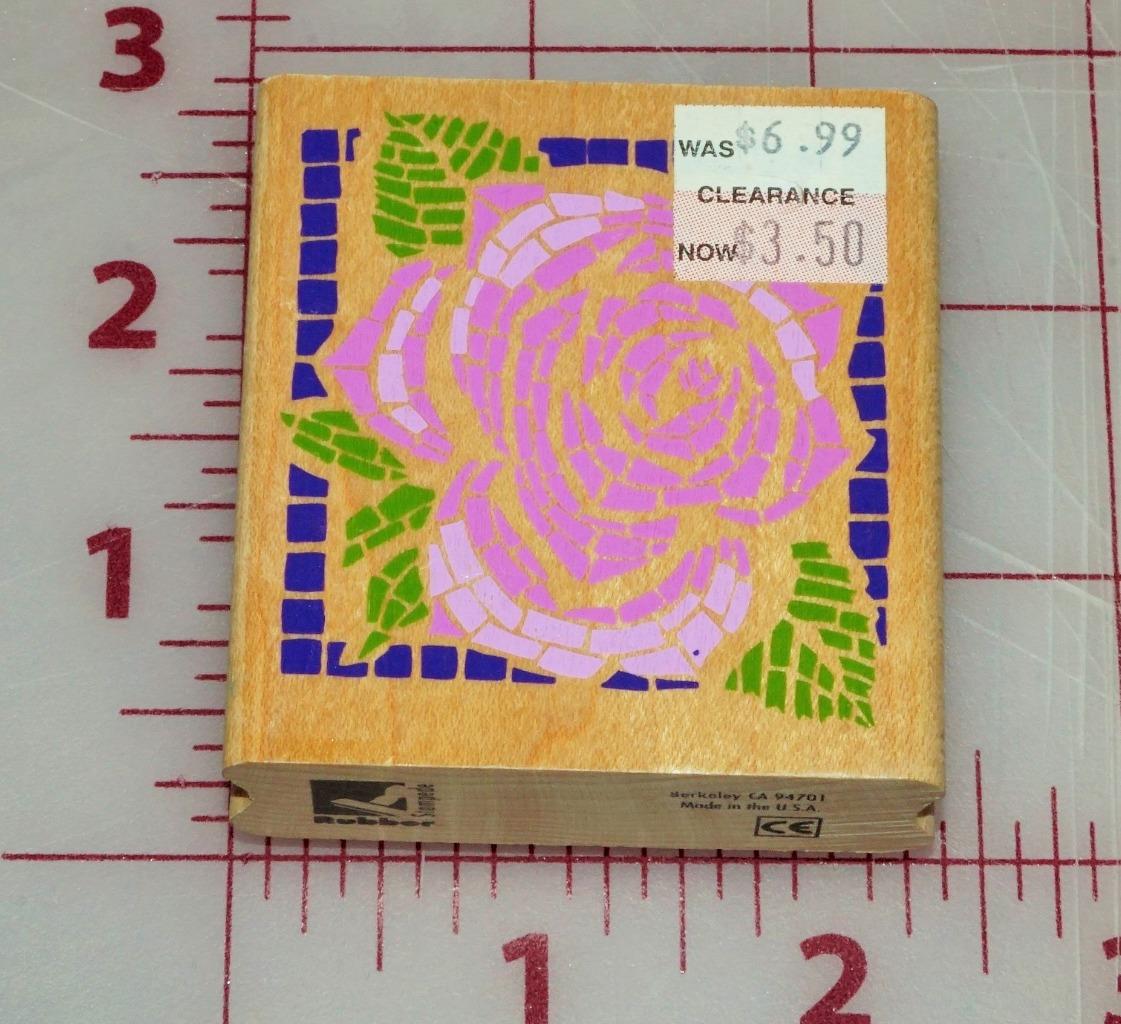 Vintage Rubber Stampede Rubber Stamps You Choose! Flowers Bunny Hearts Music - Picture 10 of 26